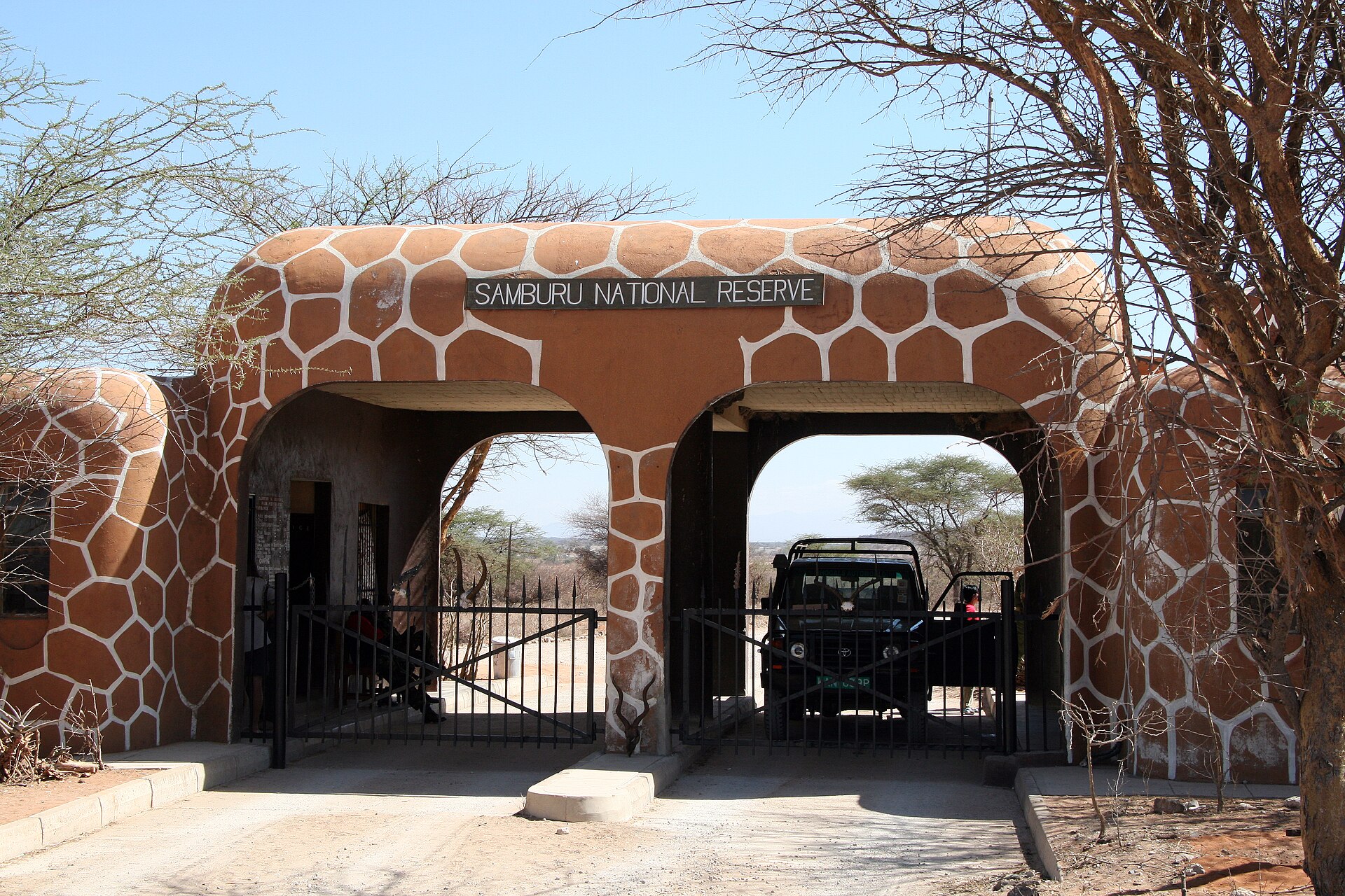 Arid savanna of Samburu National Reserve
